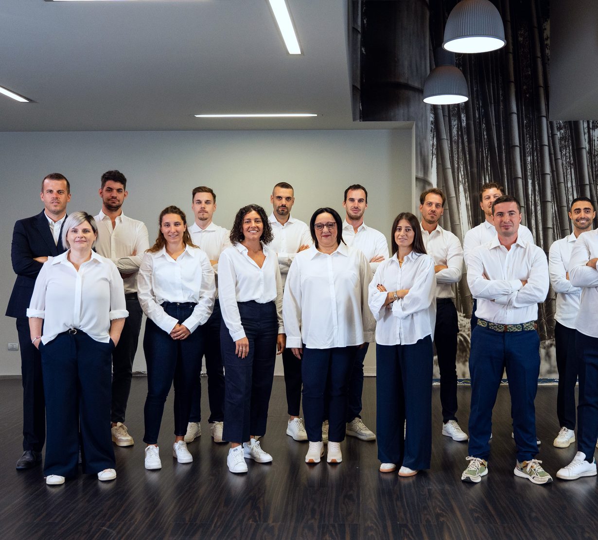 Il team BioManage riunito nella sede dell’azienda